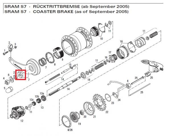 SECHSKANTMUTTER FG 10,5MM, SW22